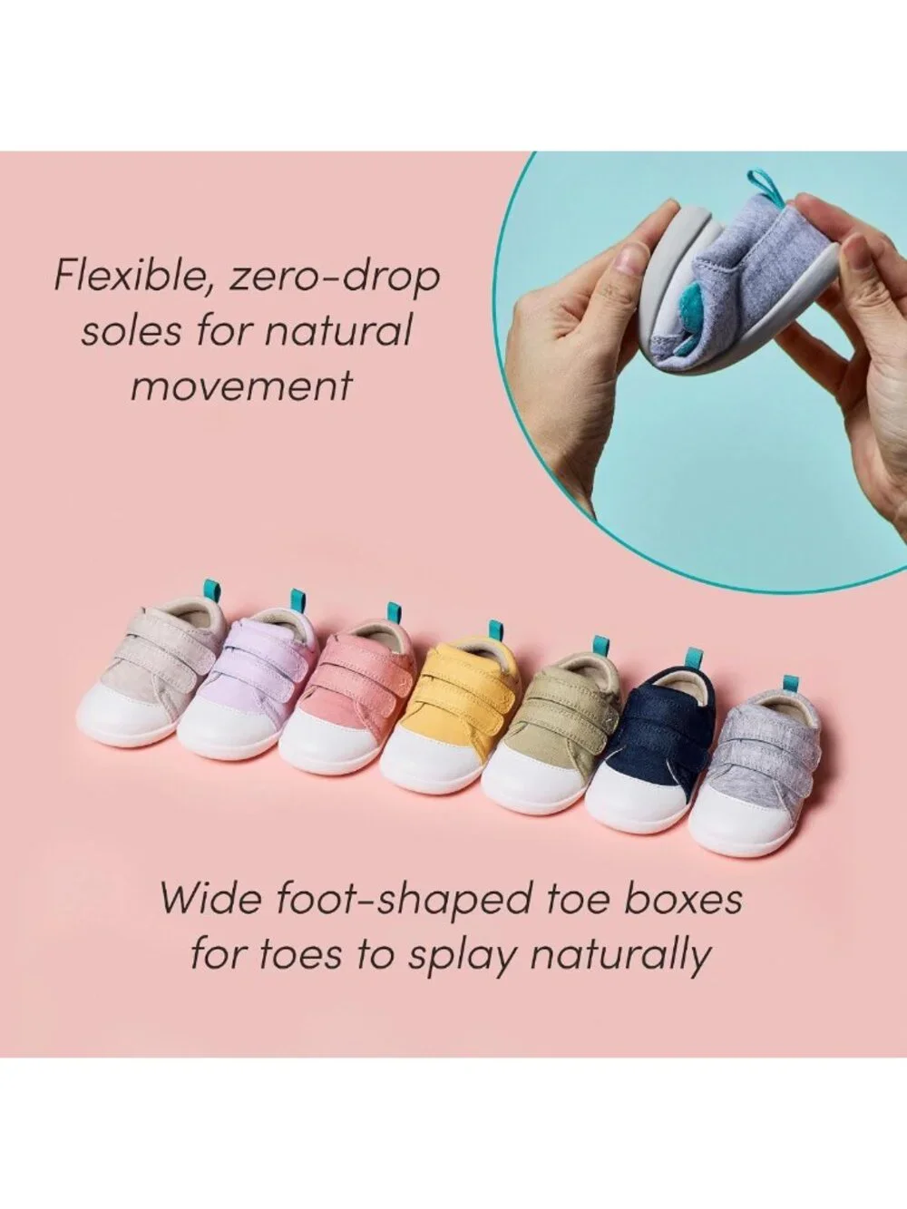 Lightweight Breathable First Walker Baby Shoes for Boys & Girls - Non-Slip